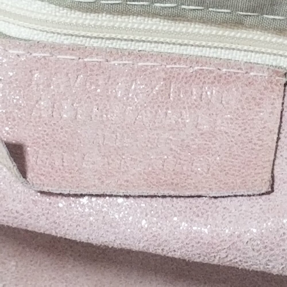 Lavorazione Artigiana Genuine Leather Crossbody Bag Mauve Italy Clutch - Picture 10 of 15